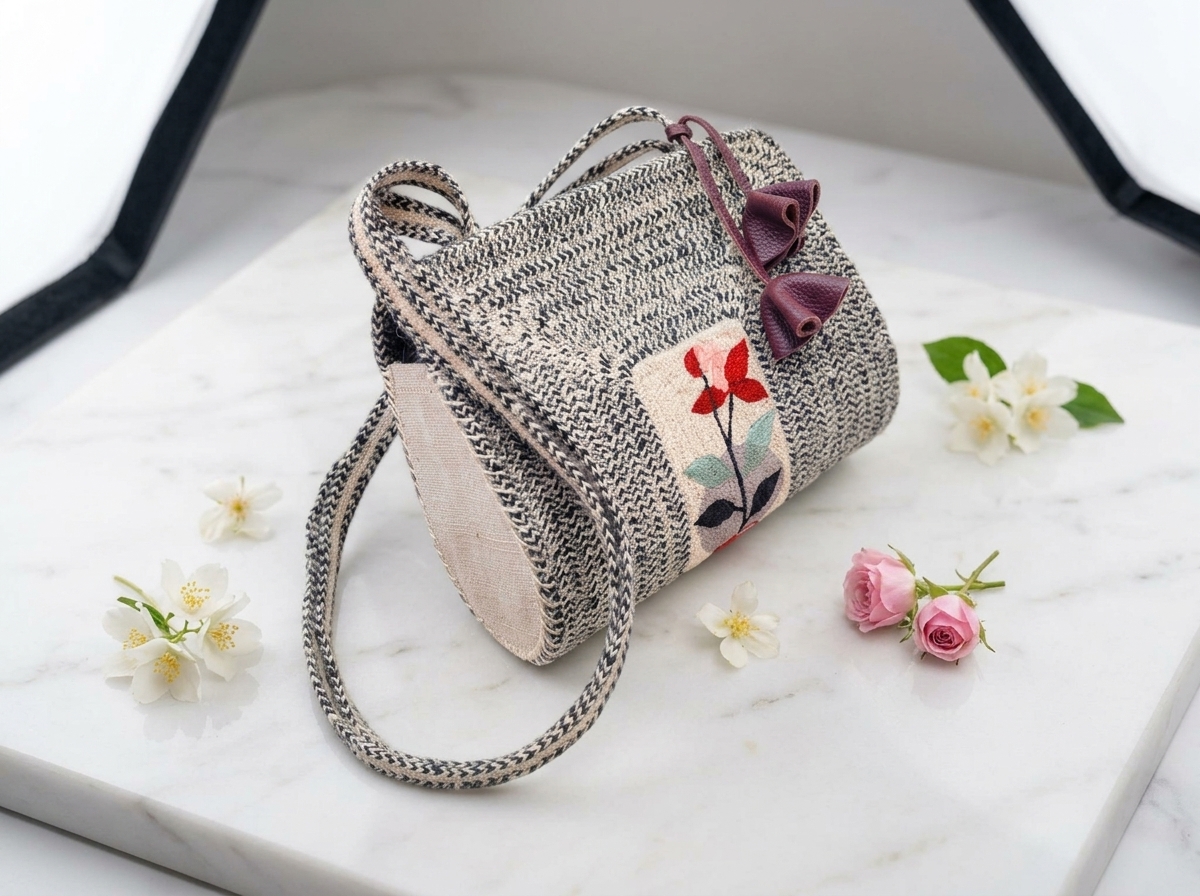 Eco Bloom Artisan Bag