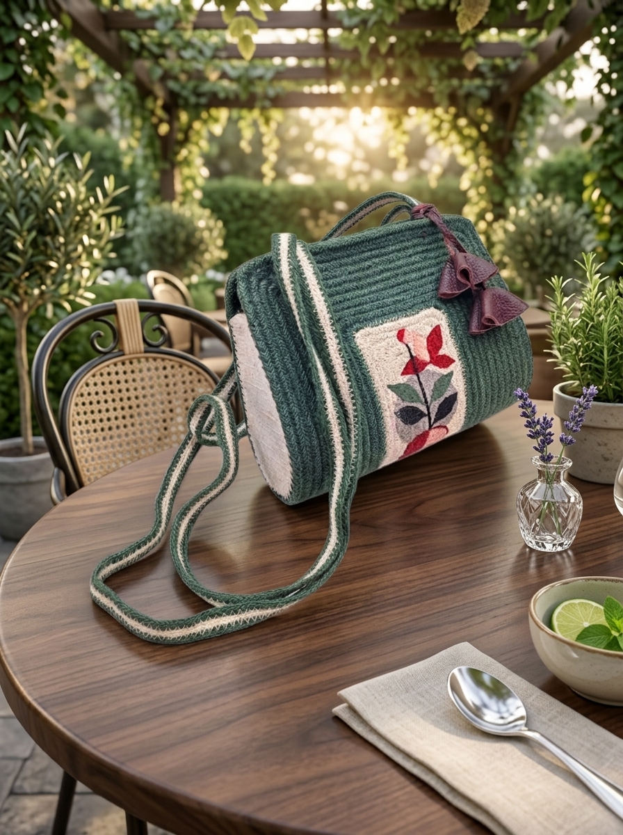 Eco Bloom Artisan Bag